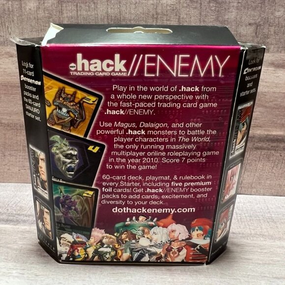 .hack//Enemy Trading Card Game Terajima Ryoko Starter Set 60-Card Deck - Picture 2 of 5